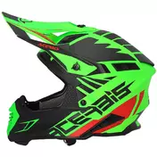 Acerbis X-Track 2206 Cross Enduro Motorcycle Мотошлем Green Black