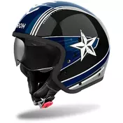 Airoh J110 COMMAND Octane Glossy Jet Motorcycle Мотошлем