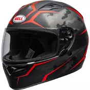 Integral Motorcycle Мотошлем Bell QUALIFIER STEALTH Мотошлем Camo Black Red Matt