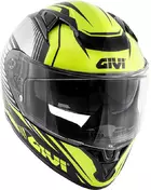 Integral Motorcycle Мотошлем Givi 50.6 STUTTGART Black Yellow Fluo