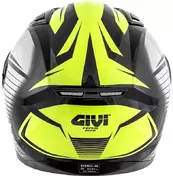 Integral Motorcycle Мотошлем Givi 50.6 STUTTGART Black Yellow Fluo