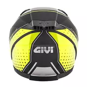Integral Motorcycle Мотошлем Givi 50.5 TRIDION Magnus Black Yellow Fluo