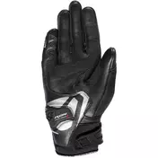 Ixon RS Rise Air 2 Lady Summer Motorcycle мотоперчатки In Black Silver Leather and Fabric