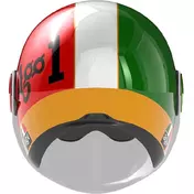 AGV ETERES AGO 1 Jet Motorcycle Мотошлем