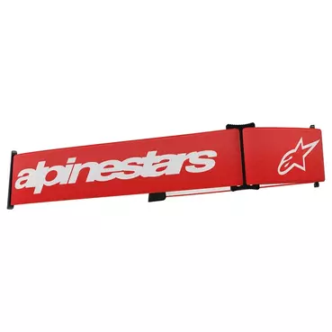 ALPINESTARS Supertech goggles strap Красно-белый