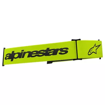 ALPINESTARS Supertech goggles strap Yellow Fluo / Black
