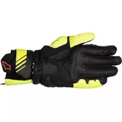 Alpinestars GP PLUS R V3 Leather Motorcycle мотоперчатки Fluorescent Yellow Black