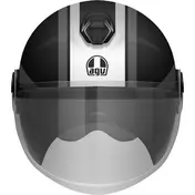 AGV ETERES MONDELLO Jet Motorcycle Мотошлем Matt Black Grey