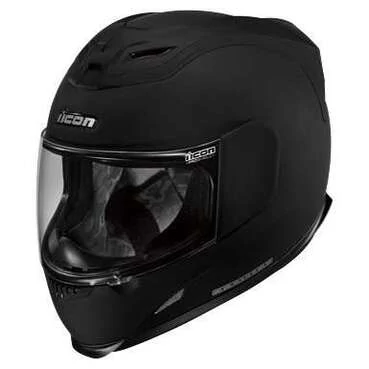 Icon Airframe Rubatone черный матовый мотошлем