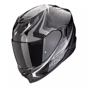 SCORPION EXO-520 EVO Air Terra full face helmet Black / Silver / White