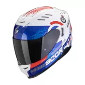 SCORPION EXO-520 EVO Air Titan full face helmet White / Blue / Red