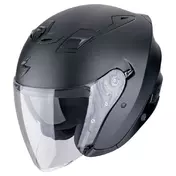 SCORPION EXO-Z1 open face helmet Matt Pearl Black