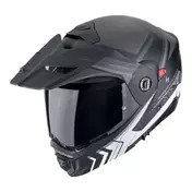 SCORPION ADX-2 Lewis modular helmet Matt Black / Silver