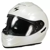 SCORPION EXO-1400 EVO II Air full face helmet White Pearl