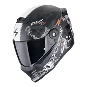SCORPION Covert FX Skullz full face helmet Matt Black / Grey / Gold