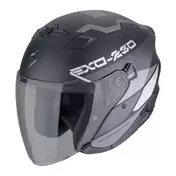 SCORPION EXO-230 Band open face helmet Matt Black / Silver