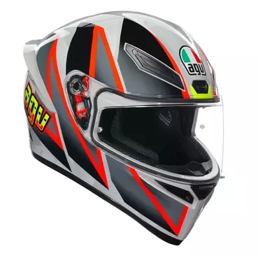 AGV K1 S Blipper E2206 full face helmet Красно-серый