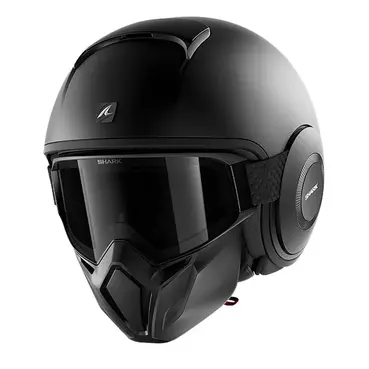 SHARK Street Drak Blank convertible helmet refurbished Черный