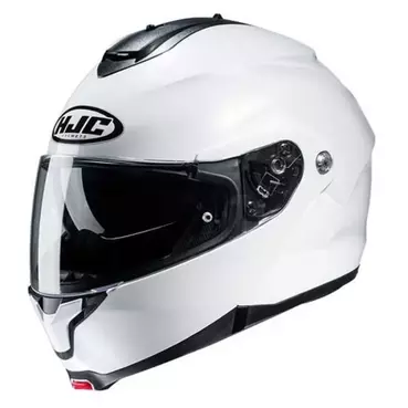 HJC C91N modular helmet White Pearl