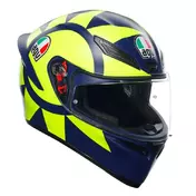 AGV K1 S Soleluna 2018 E2206 full face helmet dark blue / yellow