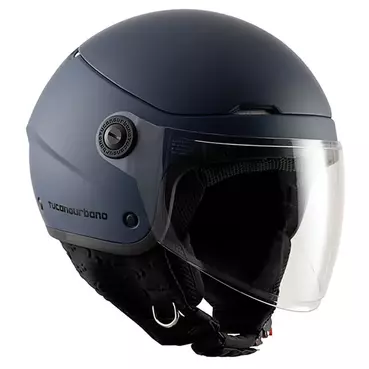 TUCANO URBANO El´Pop open face helmet Matt dark blue