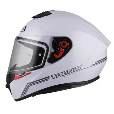 NZI Trendy 2 Solid Noveau full face helmet Белый