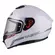 NZI Trendy 2 Solid Noveau full face helmet Белый