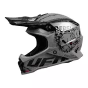 UFO HE160 Junior Off-Road Helmet Хромированный