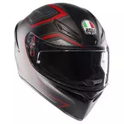 AGV K1 S Sling E2206 full face helmet matt black / red