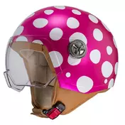 NZI Zeta 2 Ágatha Ruiz De La Prada open face helmet Pink Lunar