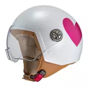 NZI Zeta 2 Ágatha Ruiz De La Prada open face helmet Pink Heart