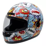 NZI Activy junior full face helmet Glossy Boom