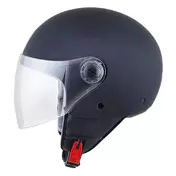 MT HELMETS Street open face helmet Черный