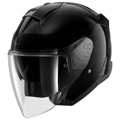 SHARK Skwal Jet Blank open face helmet Черный