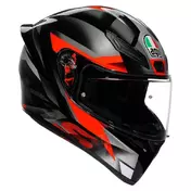 AGV K1 S Fastlap E2206 full face helmet Black / Grey / Red