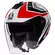AGV Irides Tolosa E2206 open face helmet Black / Grey / Red