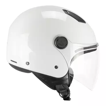 SKA-P 1LH Luke Mono open face helmet Белый