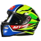 MT Helmets Revenge 2 Kley full face helmet Gloss Fluo Yellow