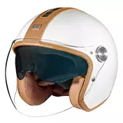 NEXX X.G30 Groovy open face helmet White / Camel