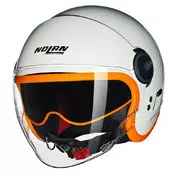 NOLAN N21 Visor 06 Ocio open face helmet Gloss Pearl White / Orange