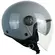 Ska-P 1SHA ZEN MONO Jet Motorcycle Мотошлем Grey
