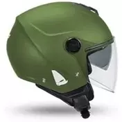 Ufo NIXIE Green Jet Motorcycle Мотошлем