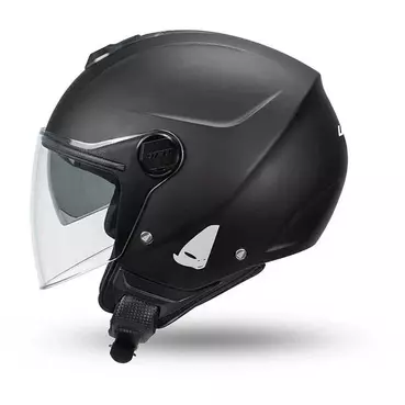 Ufo NIXIE Jet Motorcycle Мотошлем Black