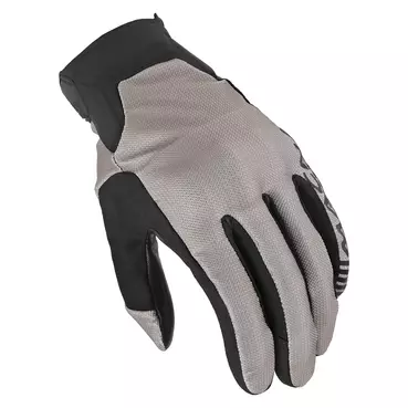 MACNA Obtain perforated leather gloves Серо-черный