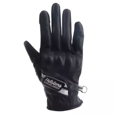 HELSTONS DS Air woman perforated leather gloves Черно-белый
