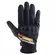 HELSTONS Cars Air perforated leather gloves Black / Beige / Gold