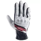 HELSTONS Cars Air perforated leather gloves Черный