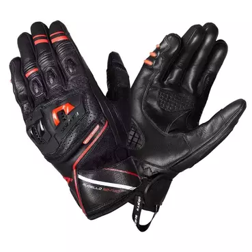 SEVENTY DEGREES SD-N30 Mugello summer gloves Красно-черный