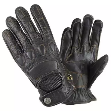 BY CITY Pilot gloves refurbished Коричневый