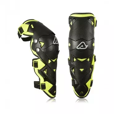 ACERBIS Impact Evo 3.0 knee guards Черно-желтый